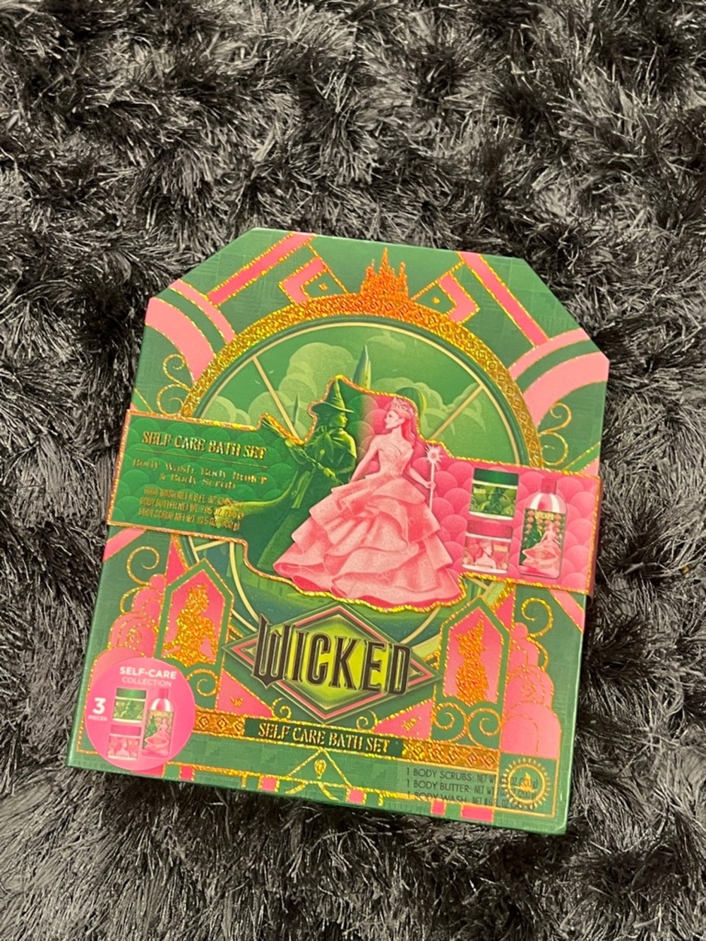 Wicked Self-Care Bath Set - Green & Pink